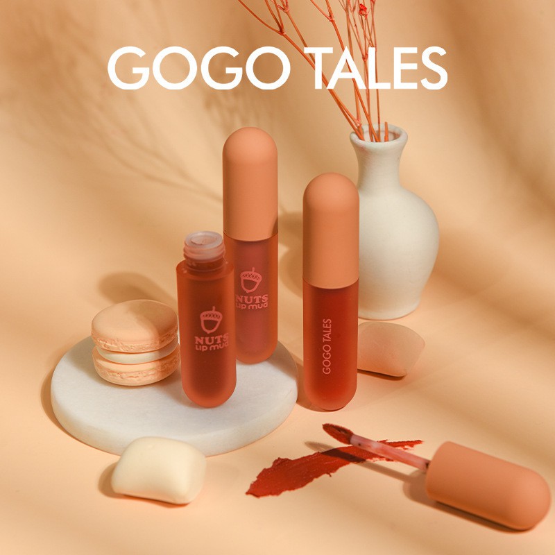 [ GOGO TALES ] Son Kem Lì GOGOTALES Hạt Dẻ GT215